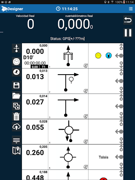 Roadbook Designer