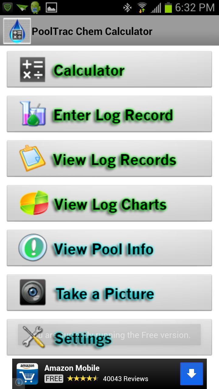 PoolTrac Chem Calculator
