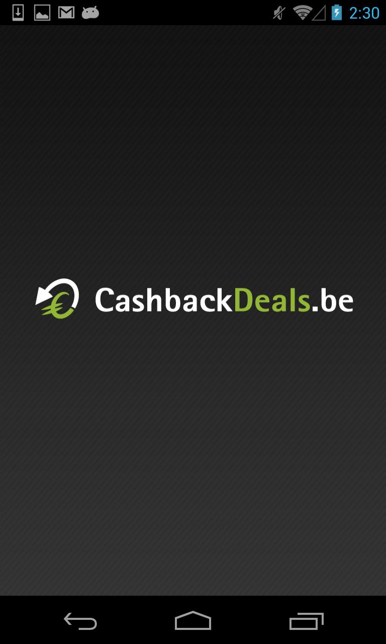 CashbackDeals.be FR
