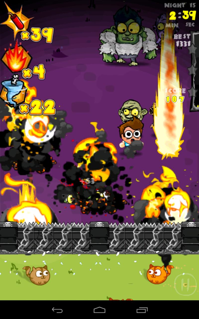 Zombie vs Finger