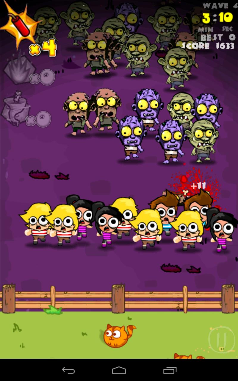 Zombie vs Finger
