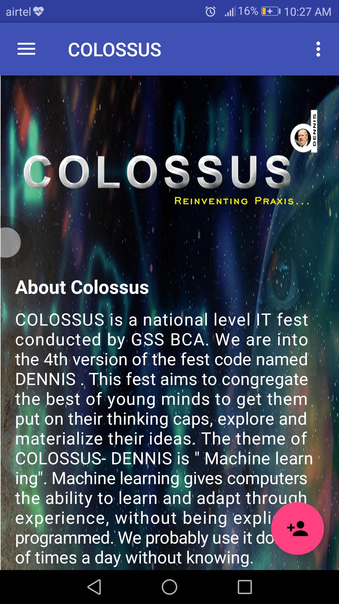 COLOSSUS Dennis