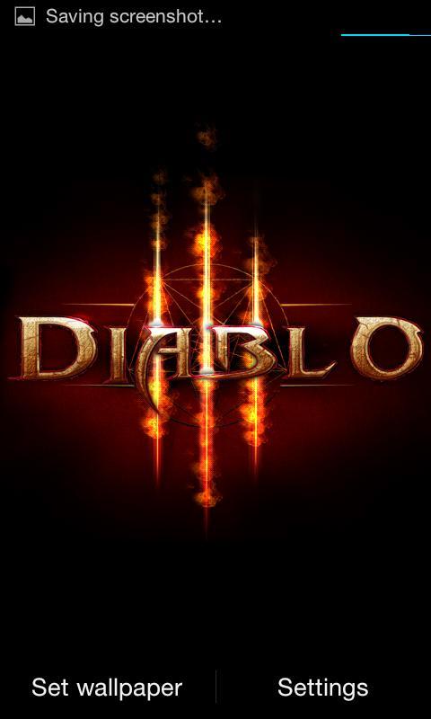 Diablo 3 Fire Live Wallpaper