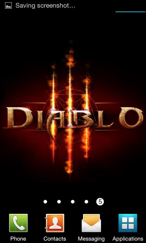 Diablo 3 Fire Live Wallpaper