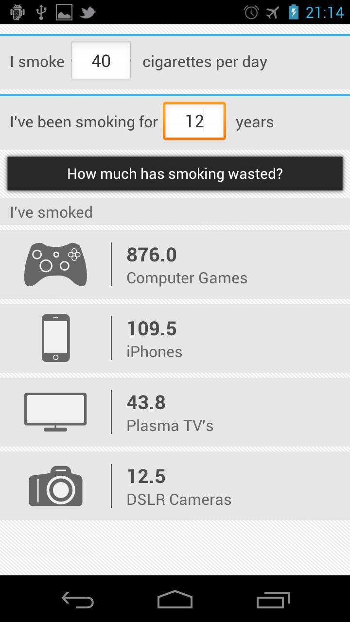 Expensive Smoking