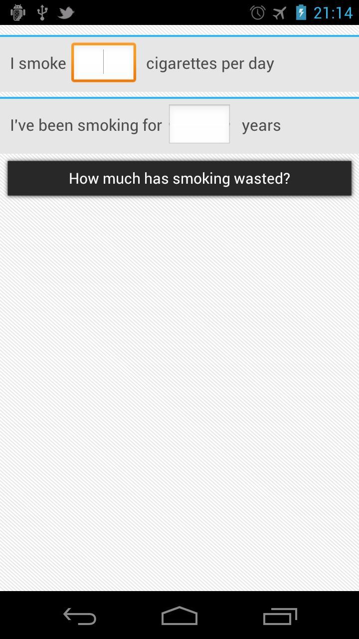 Expensive Smoking