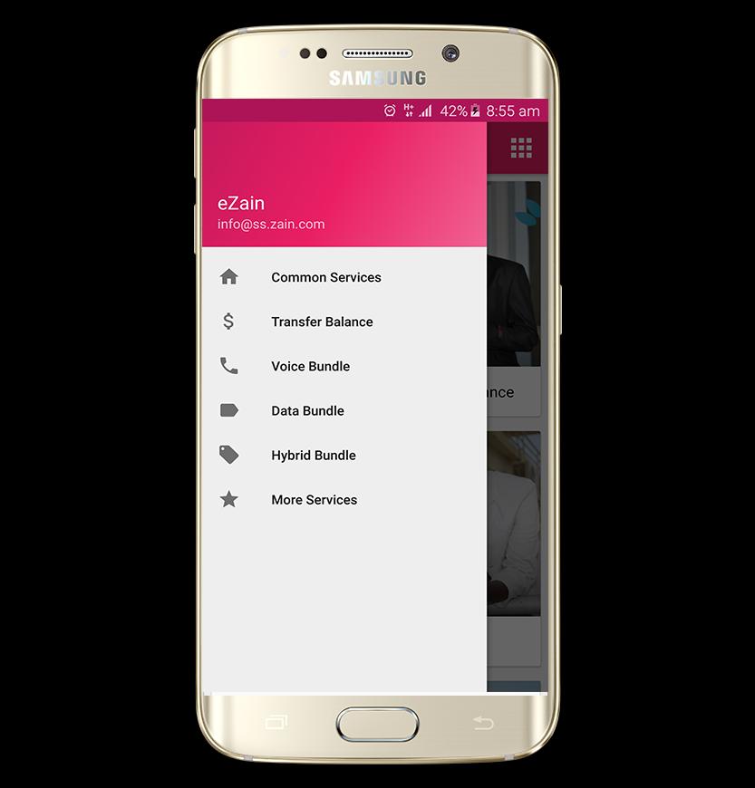 Zain App for South Sudan