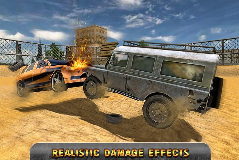 Extreme Demolition Derby Crash