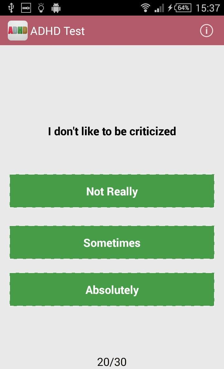 ADD & ADHD Test
