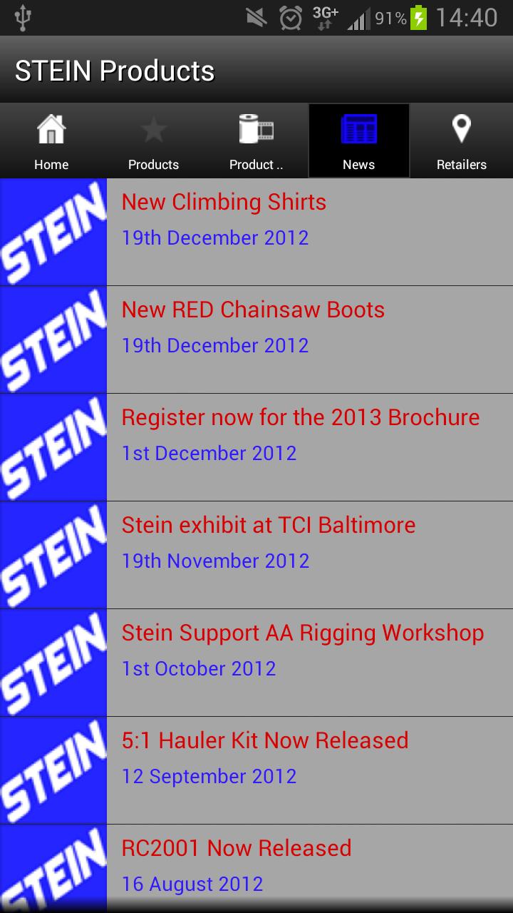 STEIN Products