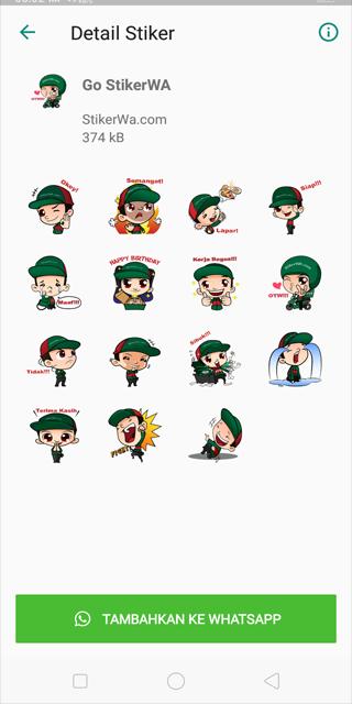 Man WA Stickers