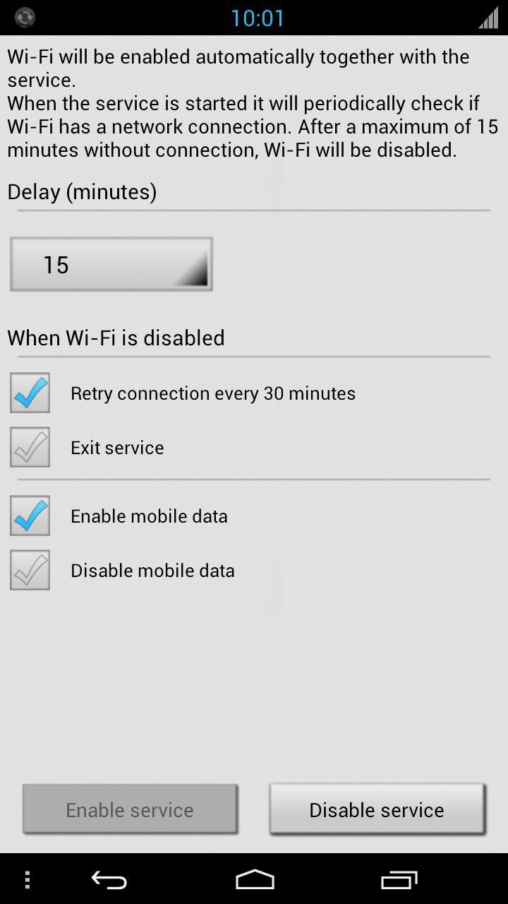 Connectivity Manager