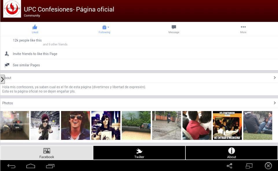 UPC Confesiones