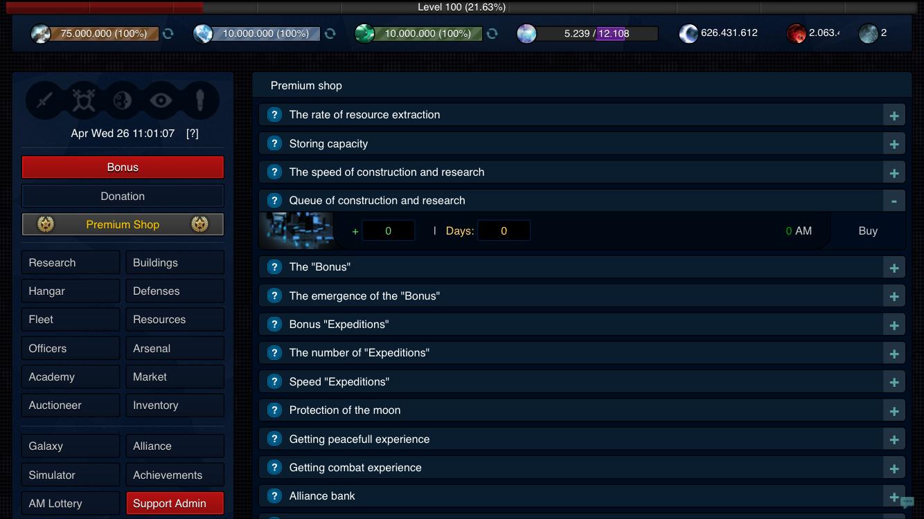 Xterium: The Game