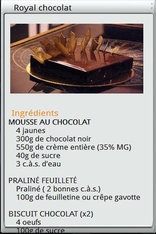 recettes patisseries