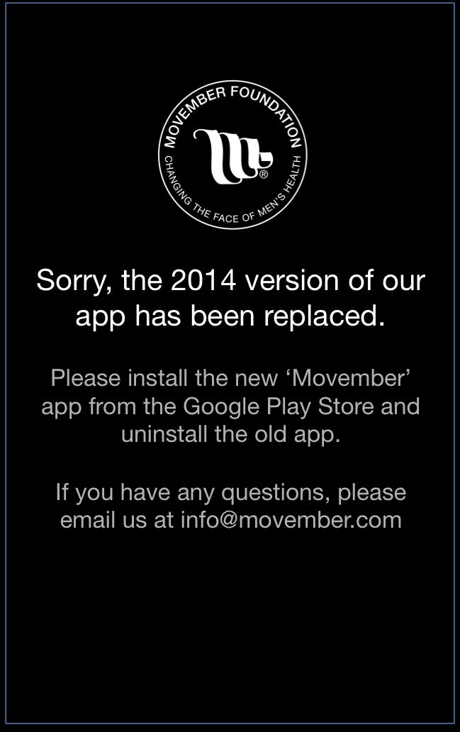 [Outdated] Movember 2014