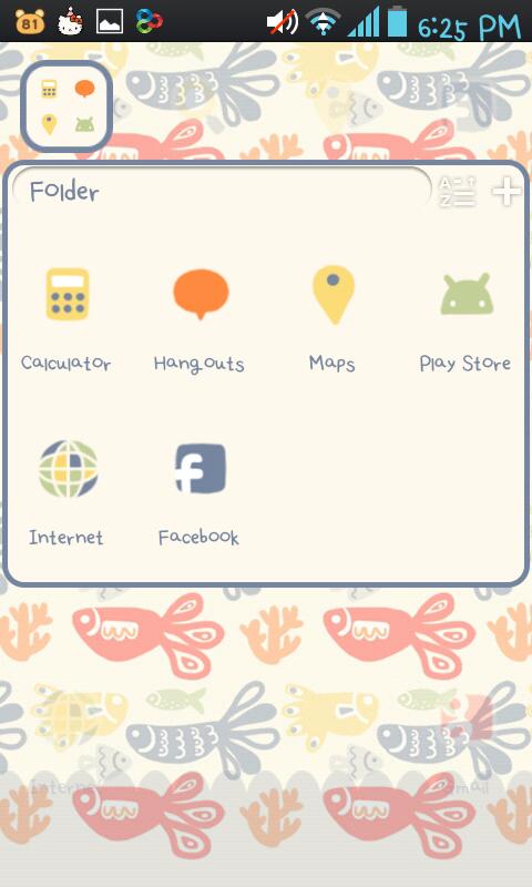 Dreaming of fish go launcher