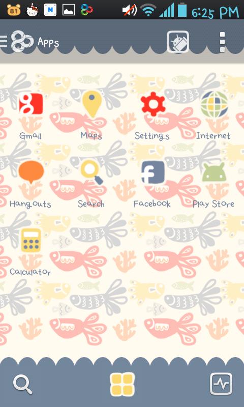 Dreaming of fish go launcher