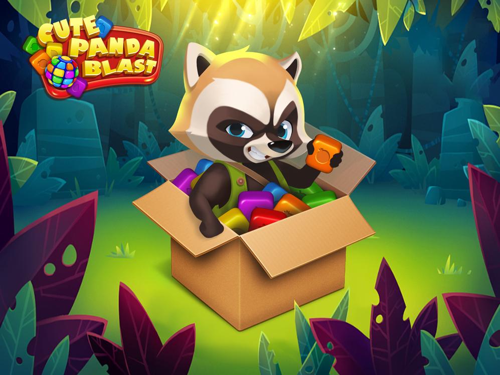 Cute Panda Blast