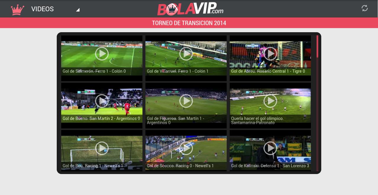 BolaVip Argentina Tablet