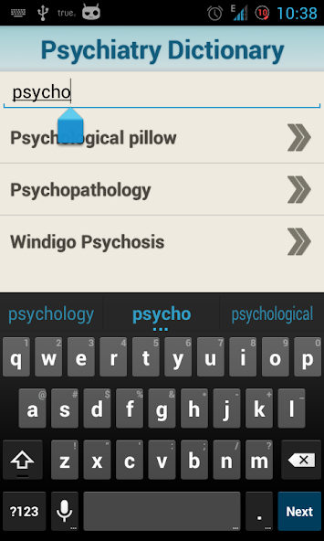 Medical Psychiatric Dictionary