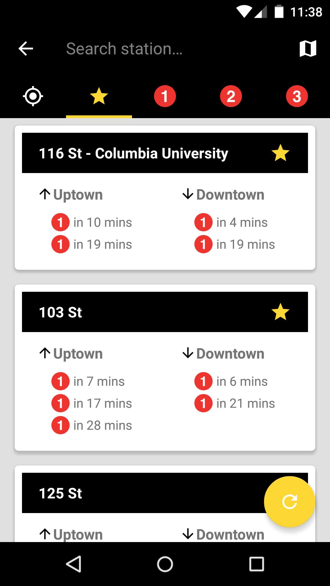 NYC Next Train
