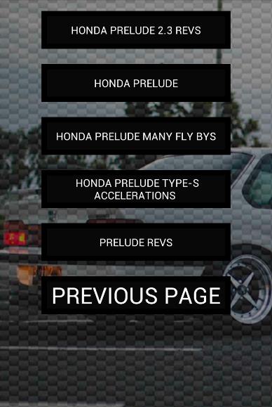 Engine sounds of Prelude