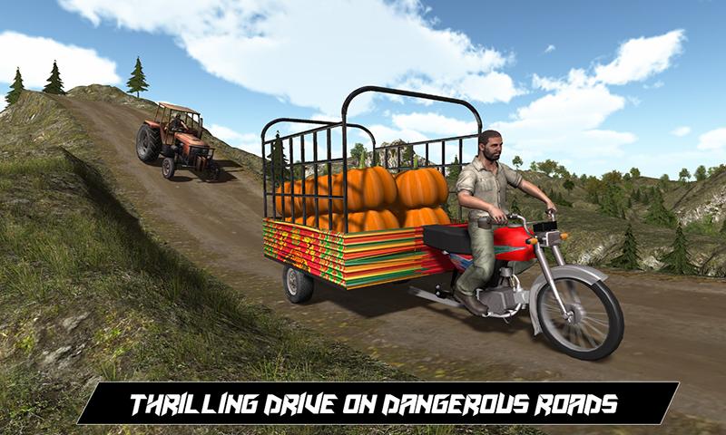 Tuk Tuk Rickshaw Food Truck 3D