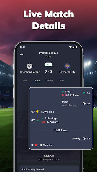 MatchLive: Football Live Score