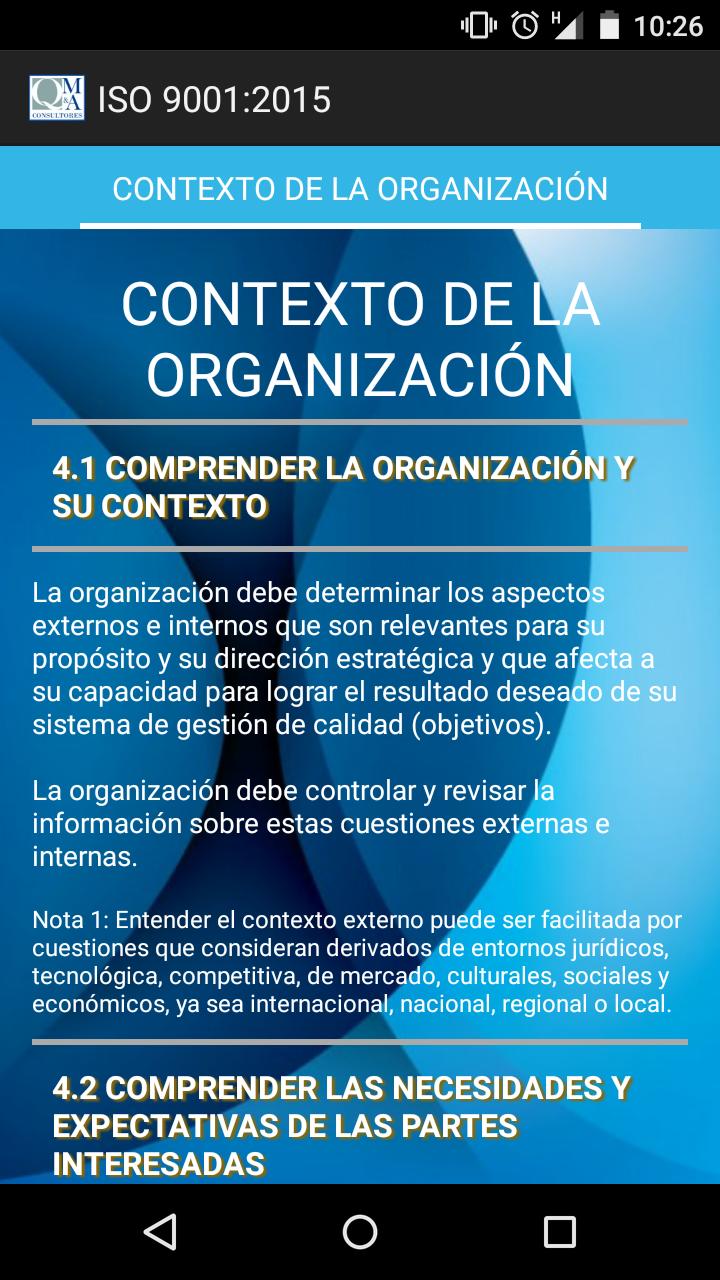 NUEVA ISO 9001:2015