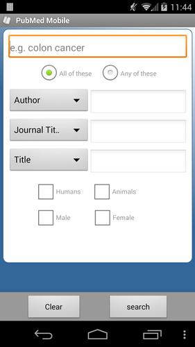 PubMed Mobile