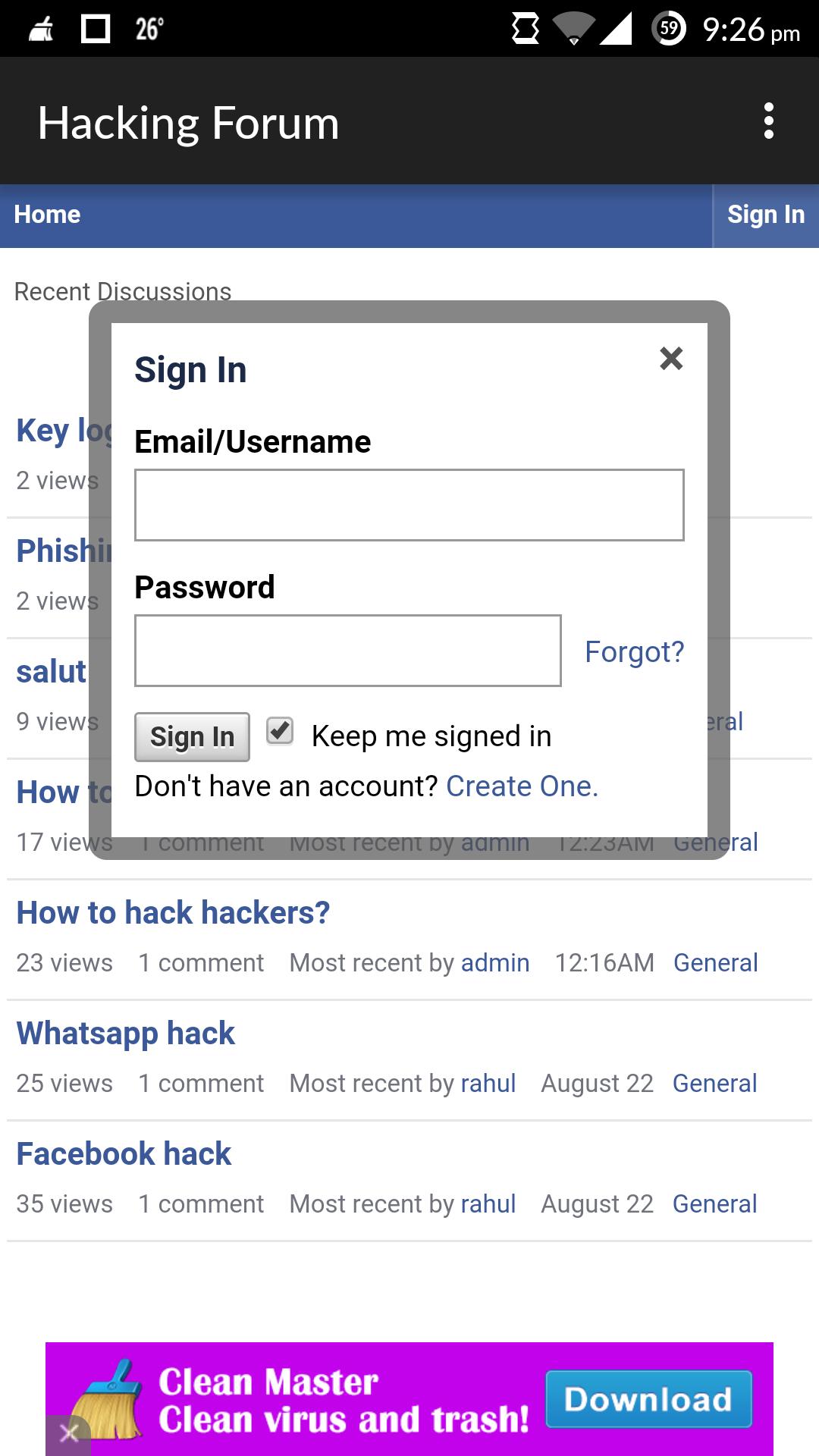 Hacking Forum
