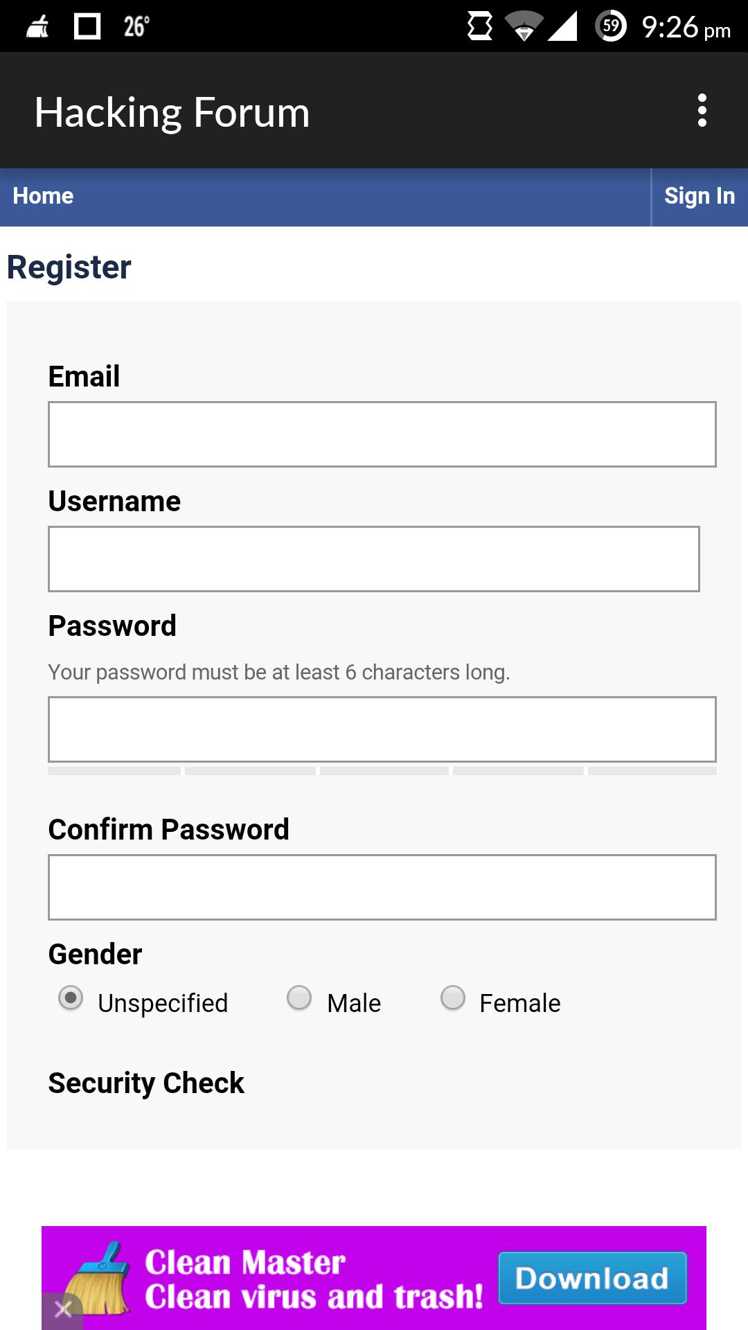 Hacking Forum
