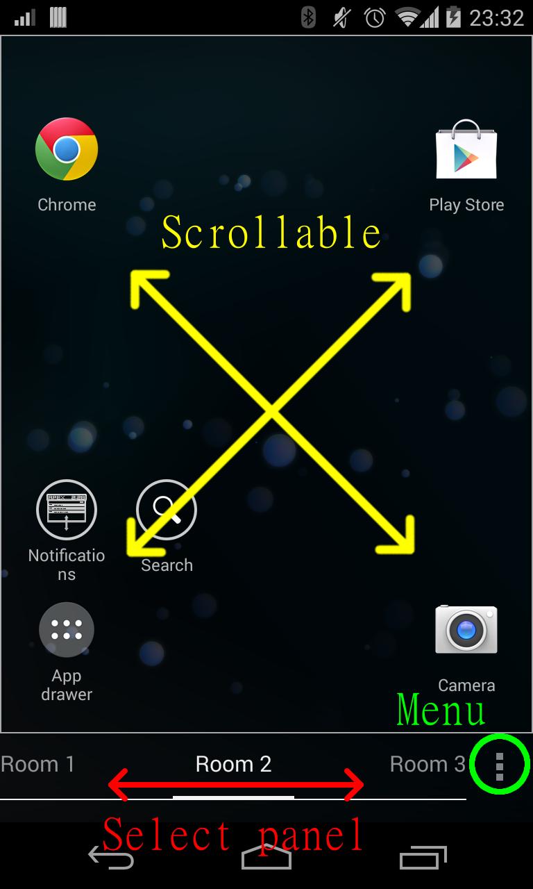 Roomy Launcher