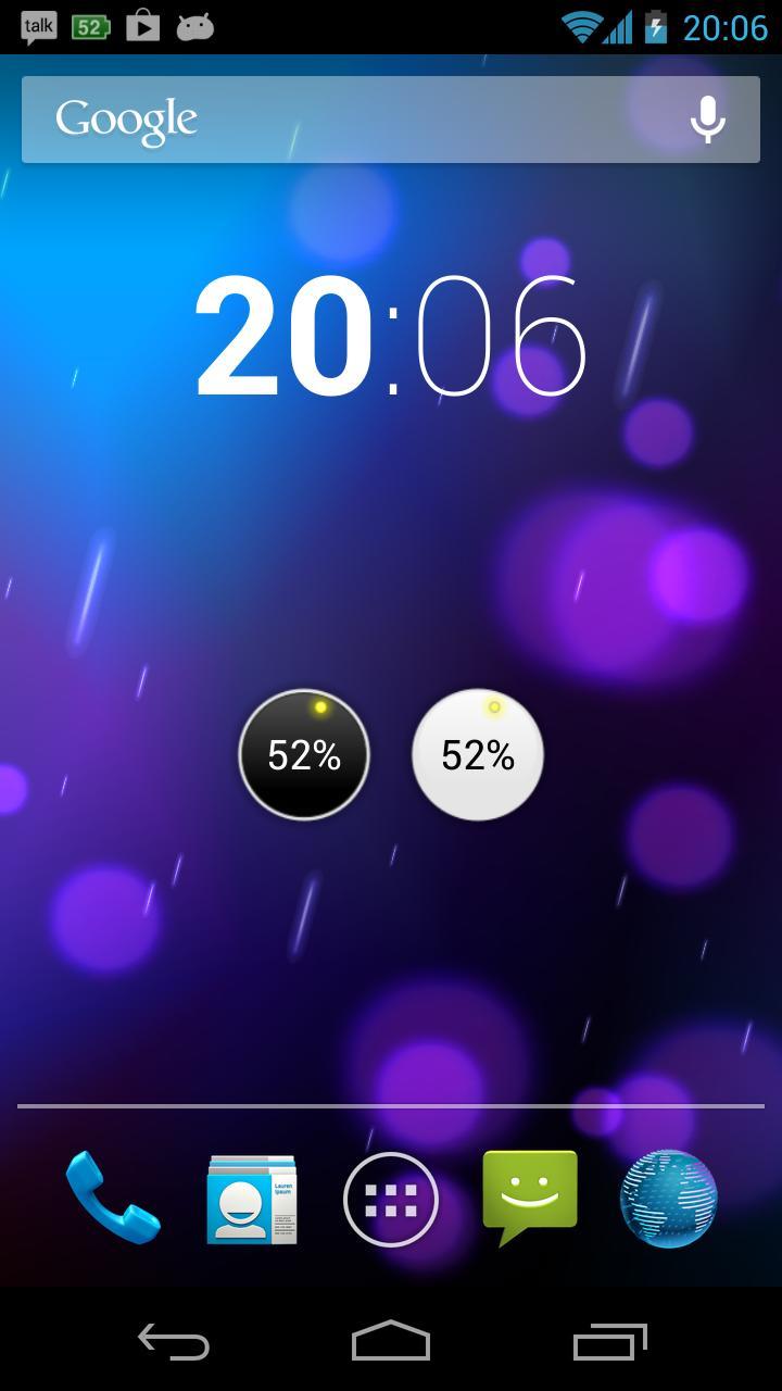 AMP KNOB Battery Widget