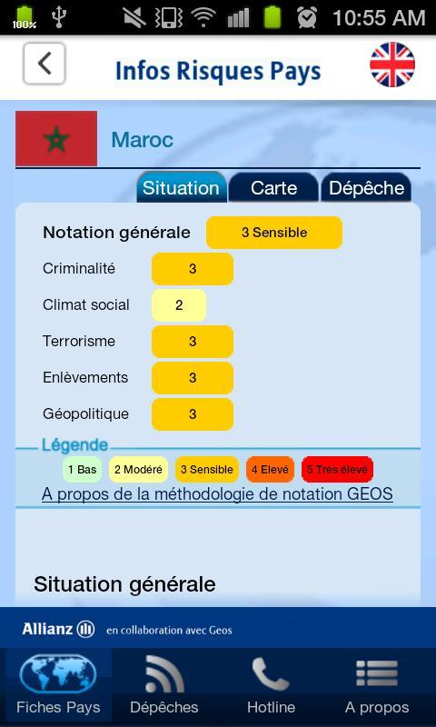Infos Risques Pays