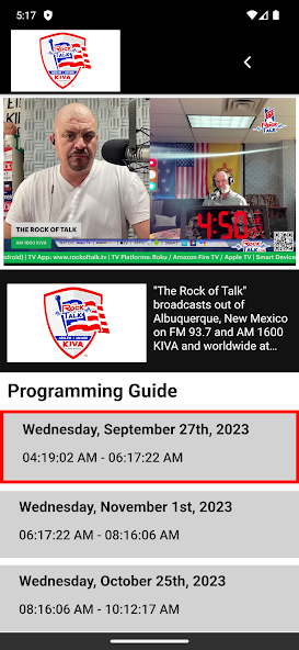 The Rock of Talk