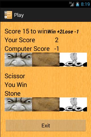 Stone Paper Scissor