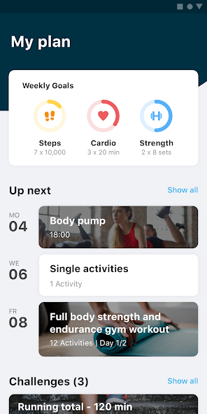 Personal training-group