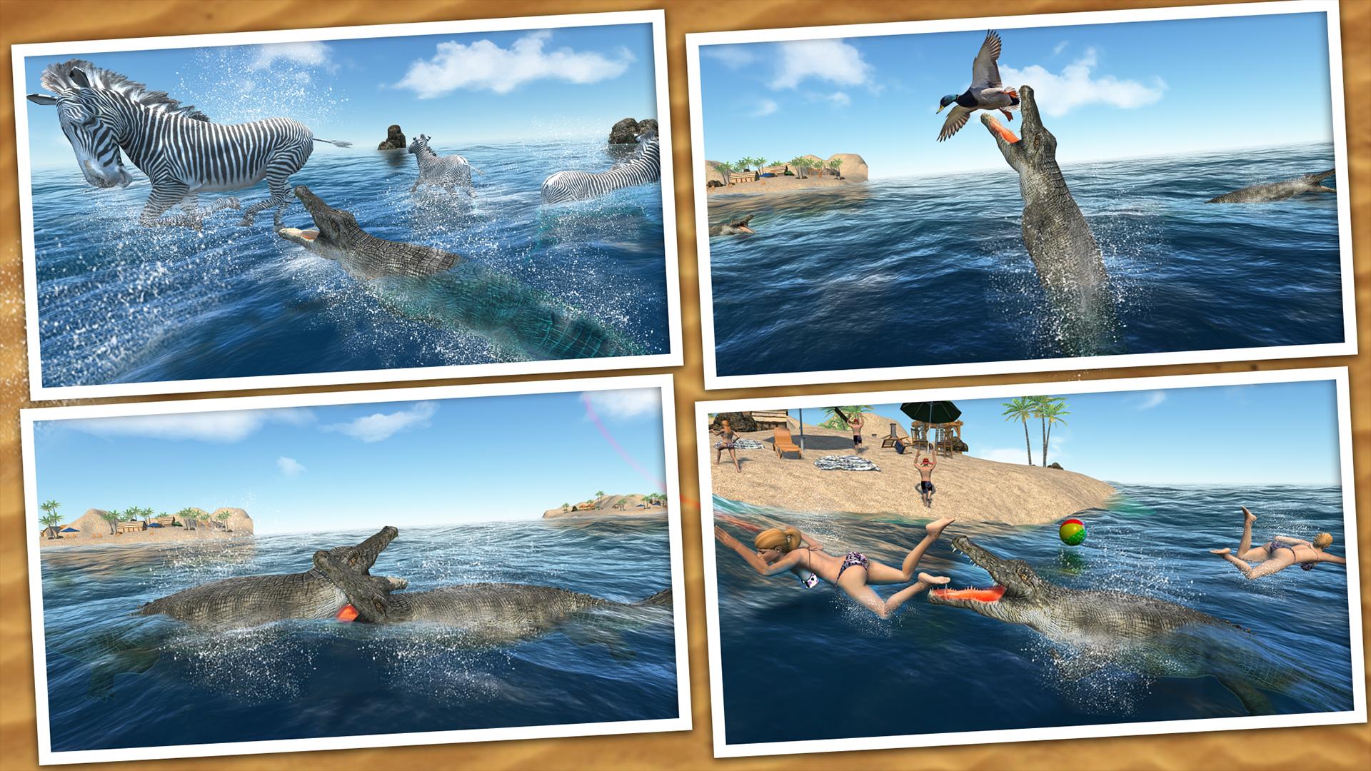 Crocodile Attack 2017 Wild Sim