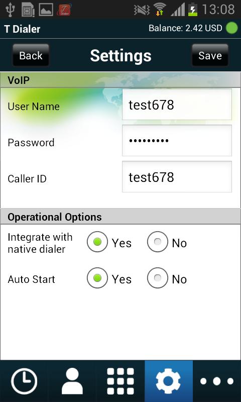 T Dialer