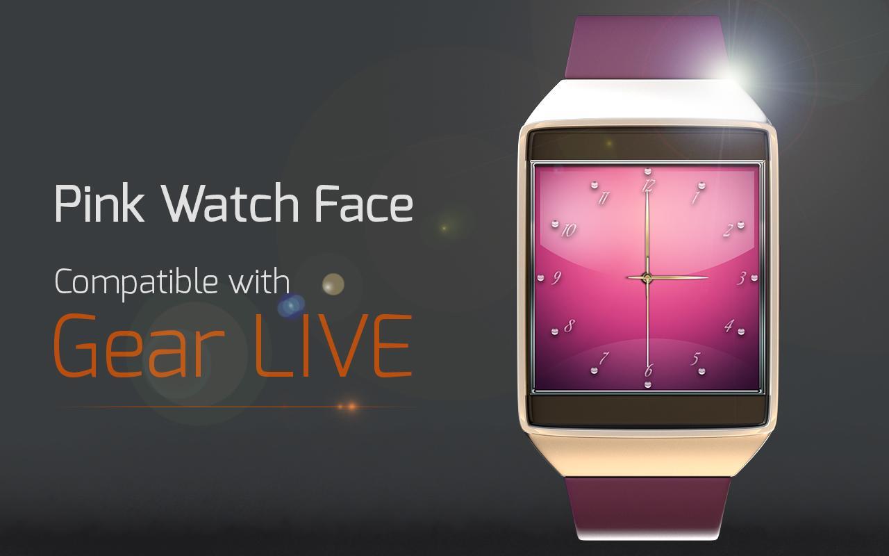 Pink Watch Face