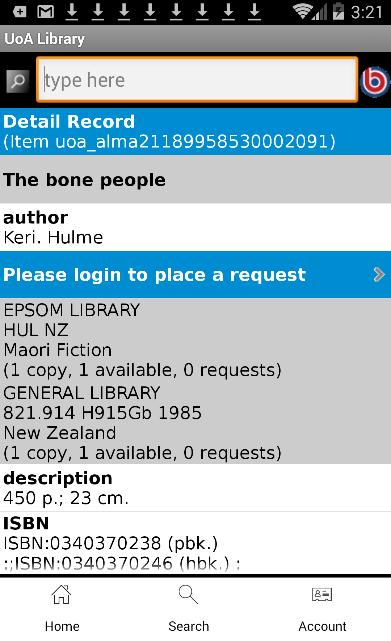UoA Library