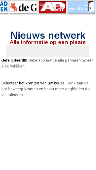 Kranten Nederlands