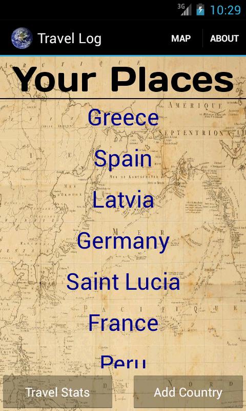 Travel Log