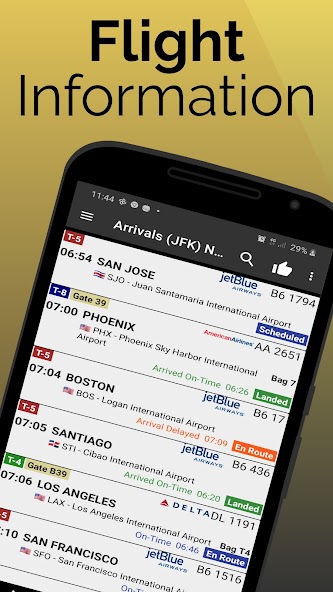 Montreal Airport: Flight Info