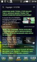 Scrollable News Widget
