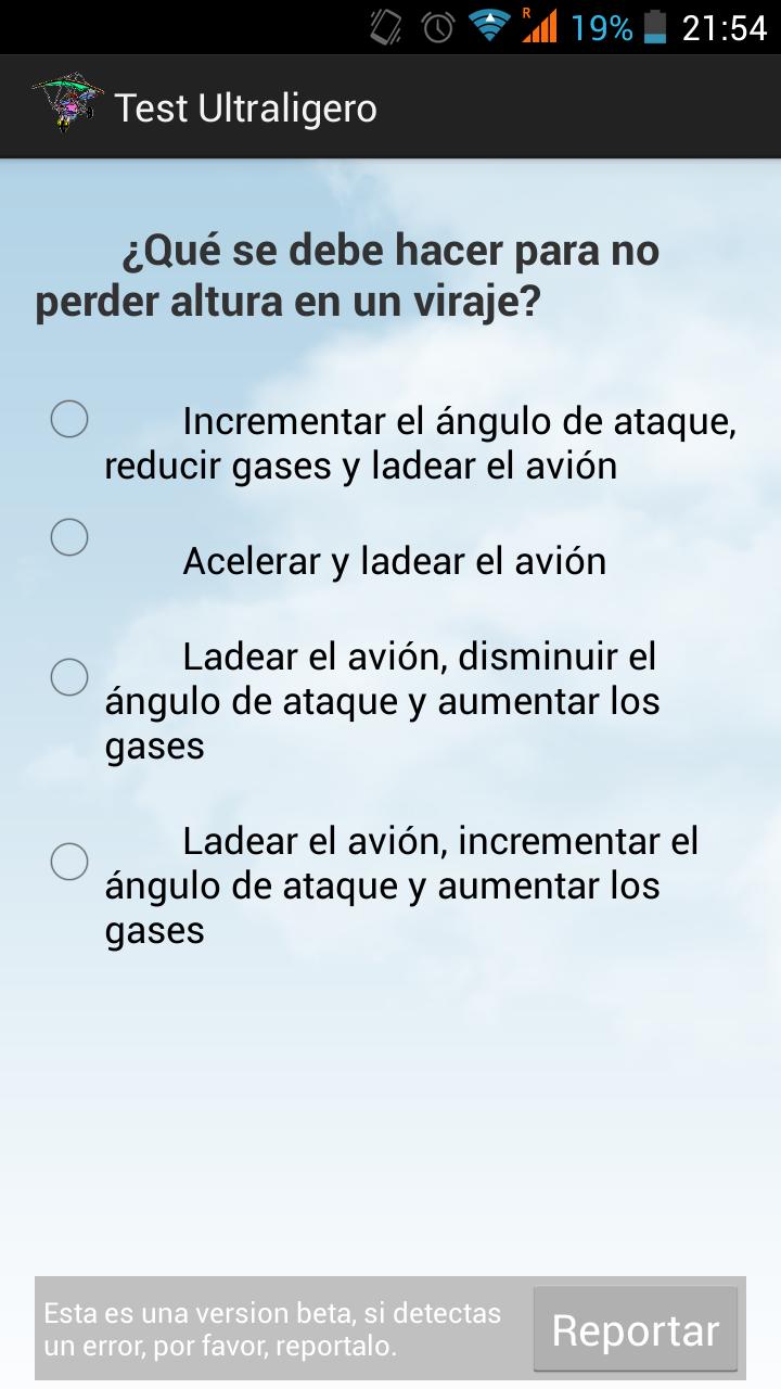 Test Ultraligeros