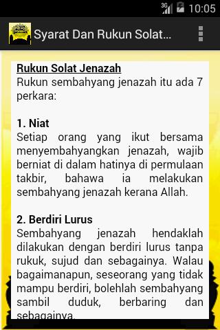 Panduan Solat Jenazah