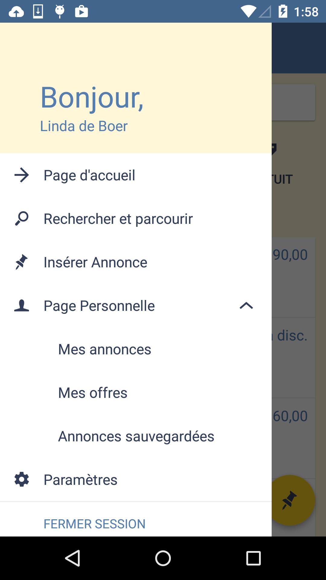 Secondemain - Gratuit et local